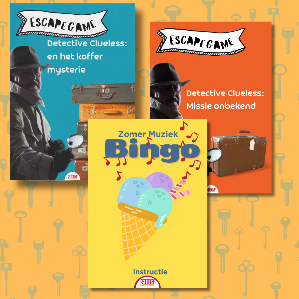Escape game: Detective Clueless en het koffer mysterie