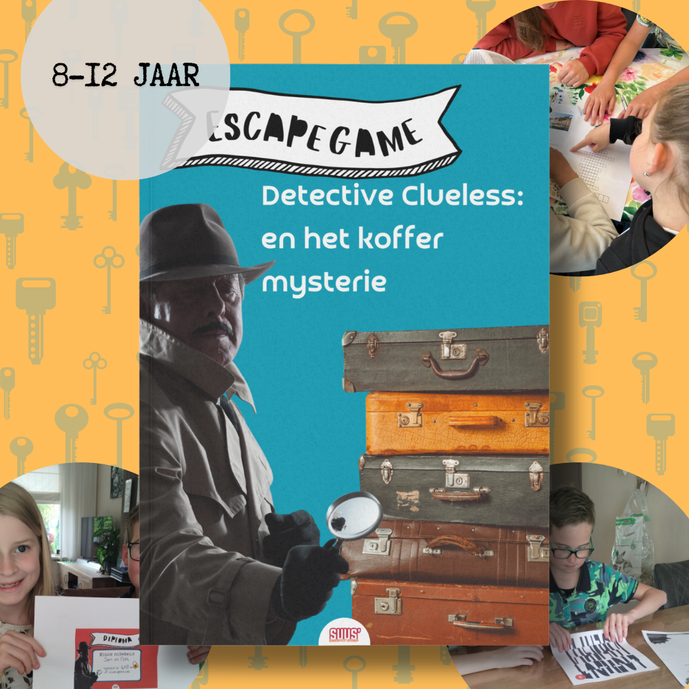 Escape game: Detective Clueless en het koffer mysterie