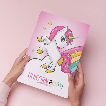 unicorn speurtocht, draaiboek voorbeeld