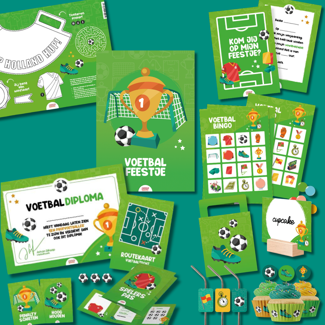 Voetbal Kinderfeestje – Compleet Pakket voor een Onvergetelijk Feest