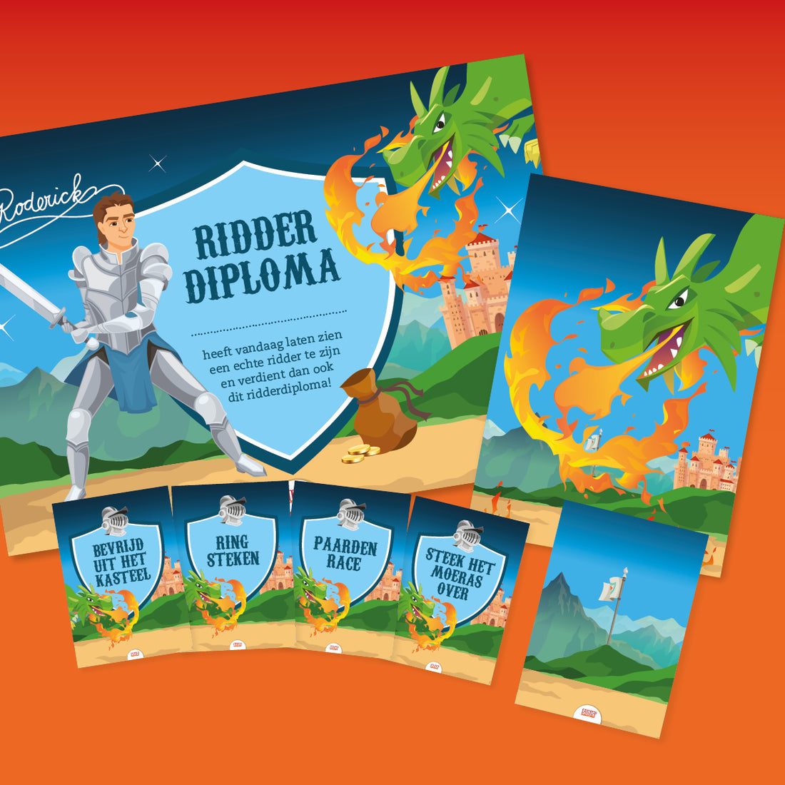 ridders-speurtocht-kinderfeestje